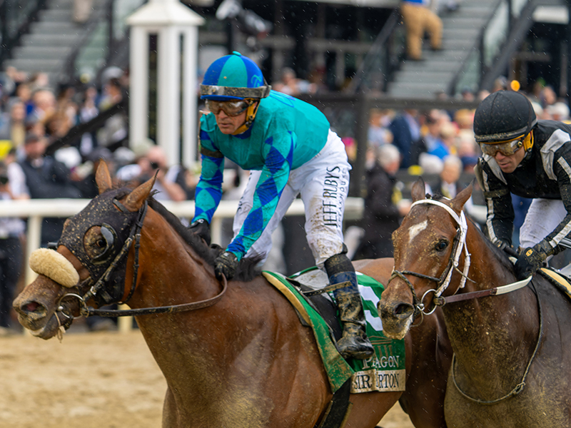 Preakness Jockey Riding Horse